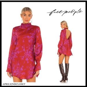 FREE PEOPLE BOHO FLOWY TUNIC MINI DRESS A3C